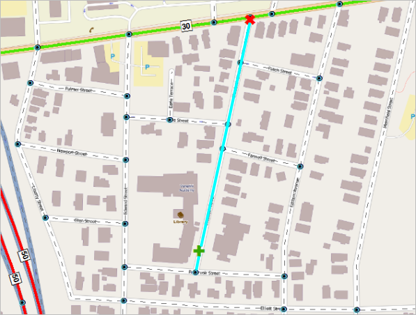 Locating the From measure and To measure values for the events